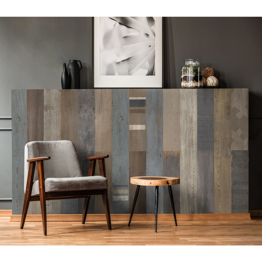 Grosfillex Seinälaatta Accent 9 Kpl 15,4X120 Cm