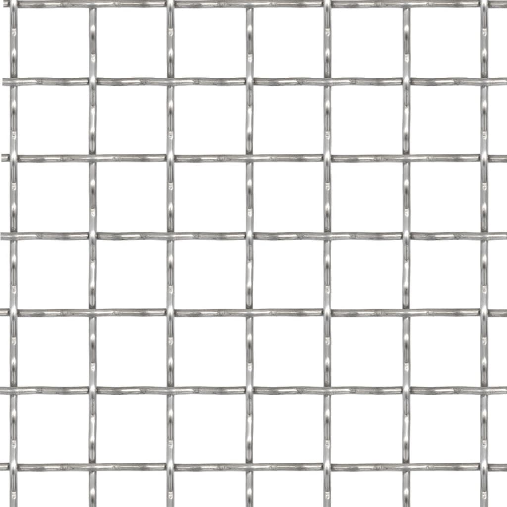 Verkkoaita Ruostumaton Teräs 100X85 Cm 11X11X2 Mm