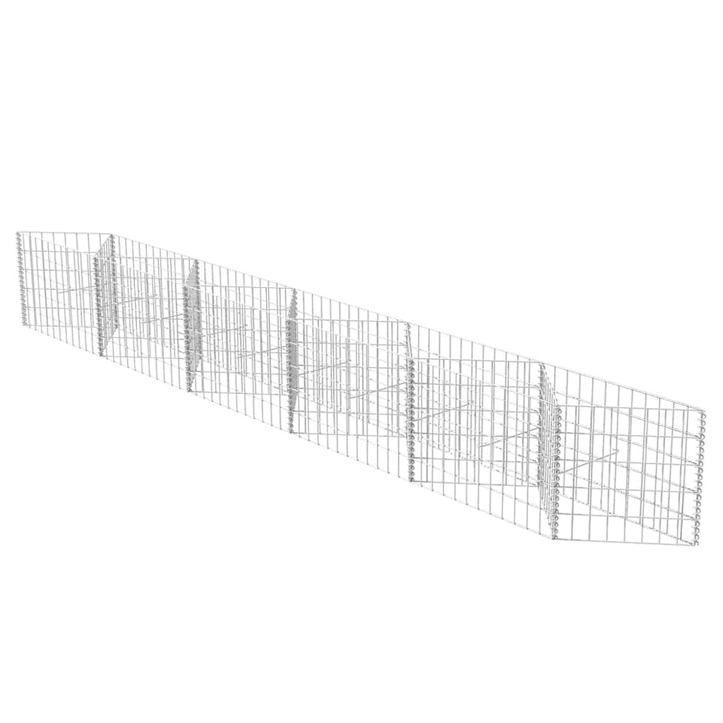 Kivikori Galvanoitu Teräs 300X30X50 Cm