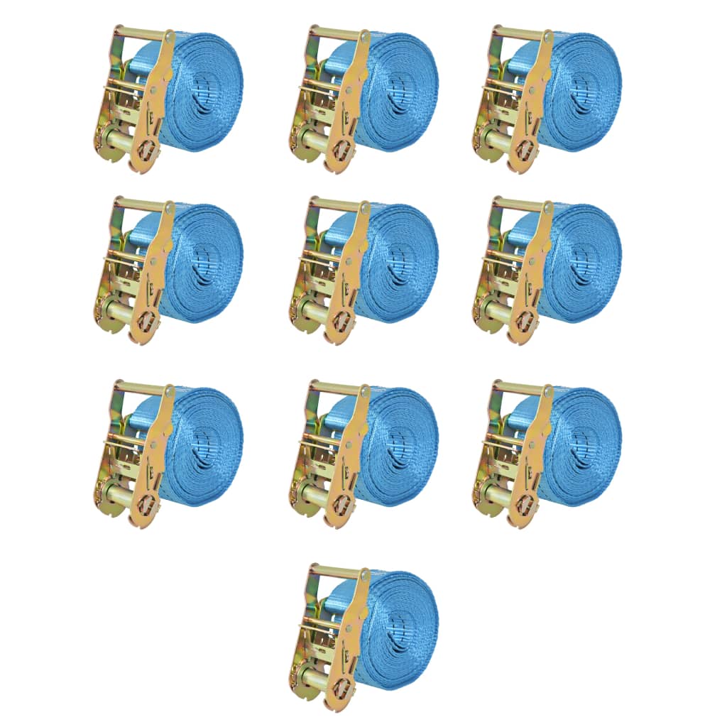 Räikkä Kuormaliinat 10 Kpl 2 Tonnia 6Mx38Mm Sininen