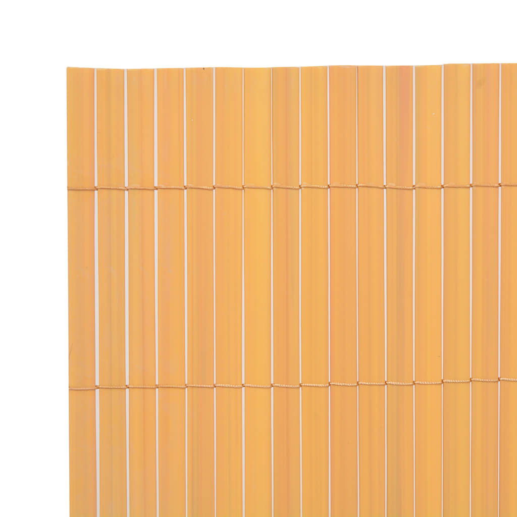 Kaksipuolinen Puutarha-Aita Pvc 90X300 Cm Keltainen