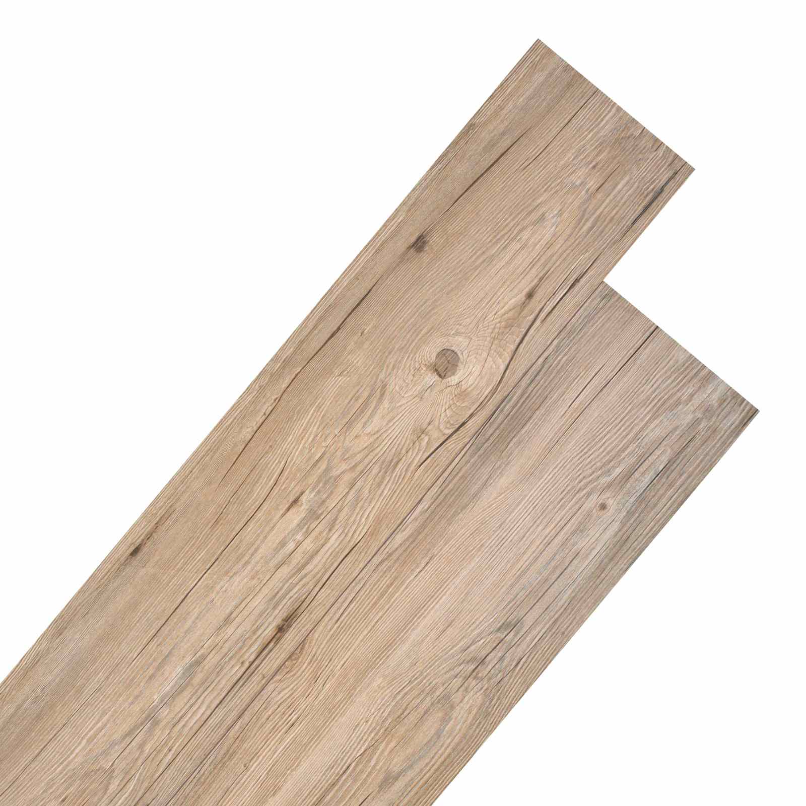 Lattialankut 18 Pcs Ruskea 5,26 M² Polyvinyylikloridi