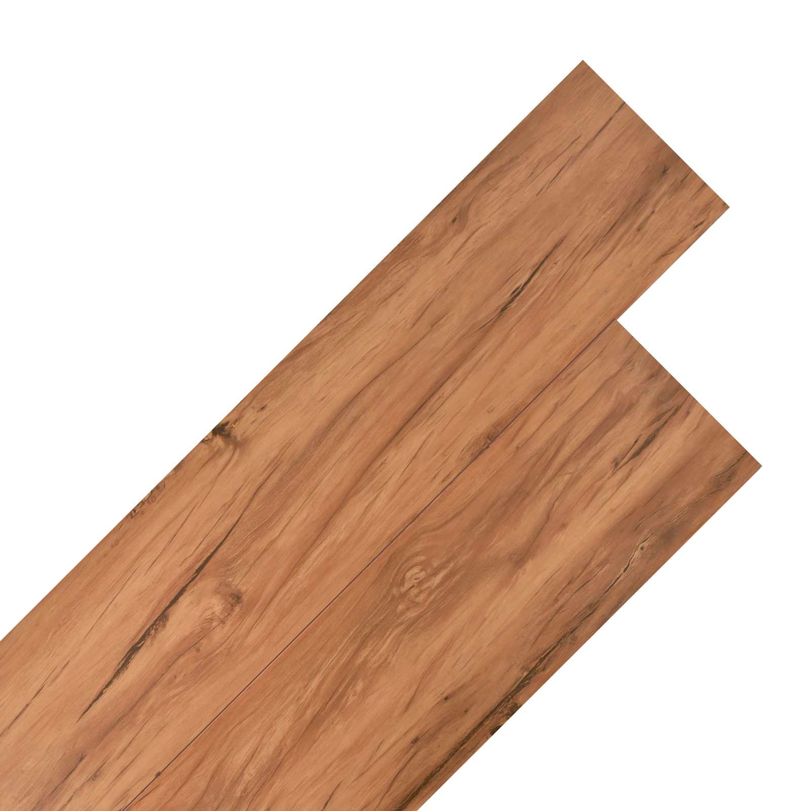 Lattialankut 18 Pcs Ruskea 5,26 M² Polyvinyylikloridi