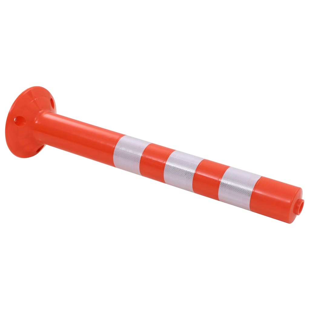 Liikenteenohjaustolpat 5 Kpl Muovi 75 Cm