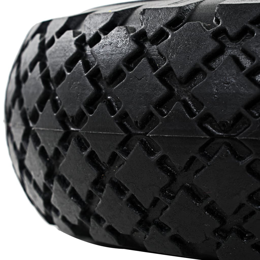 Nokkakärryn Pyörät 2 Kpl Täysi Pu 3.00-4 (260X85)
