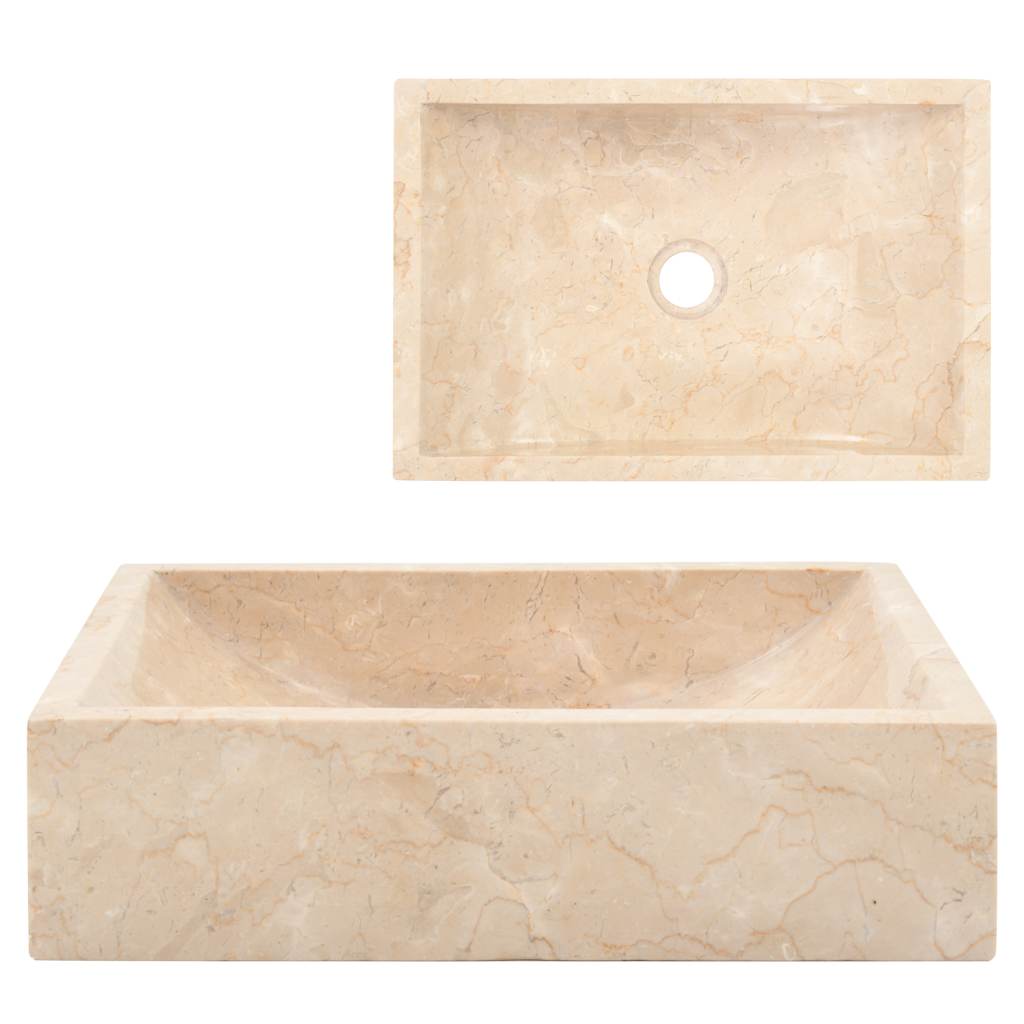 Pesuallas 45X30X12 Cm Marmori Korkeakiilto Kerma
