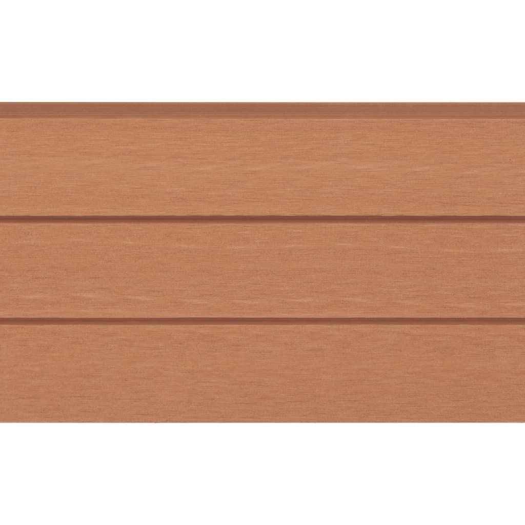 Lisäosa Aitapaneelit 9 Kpl Wpc 170 Cm Ruskea