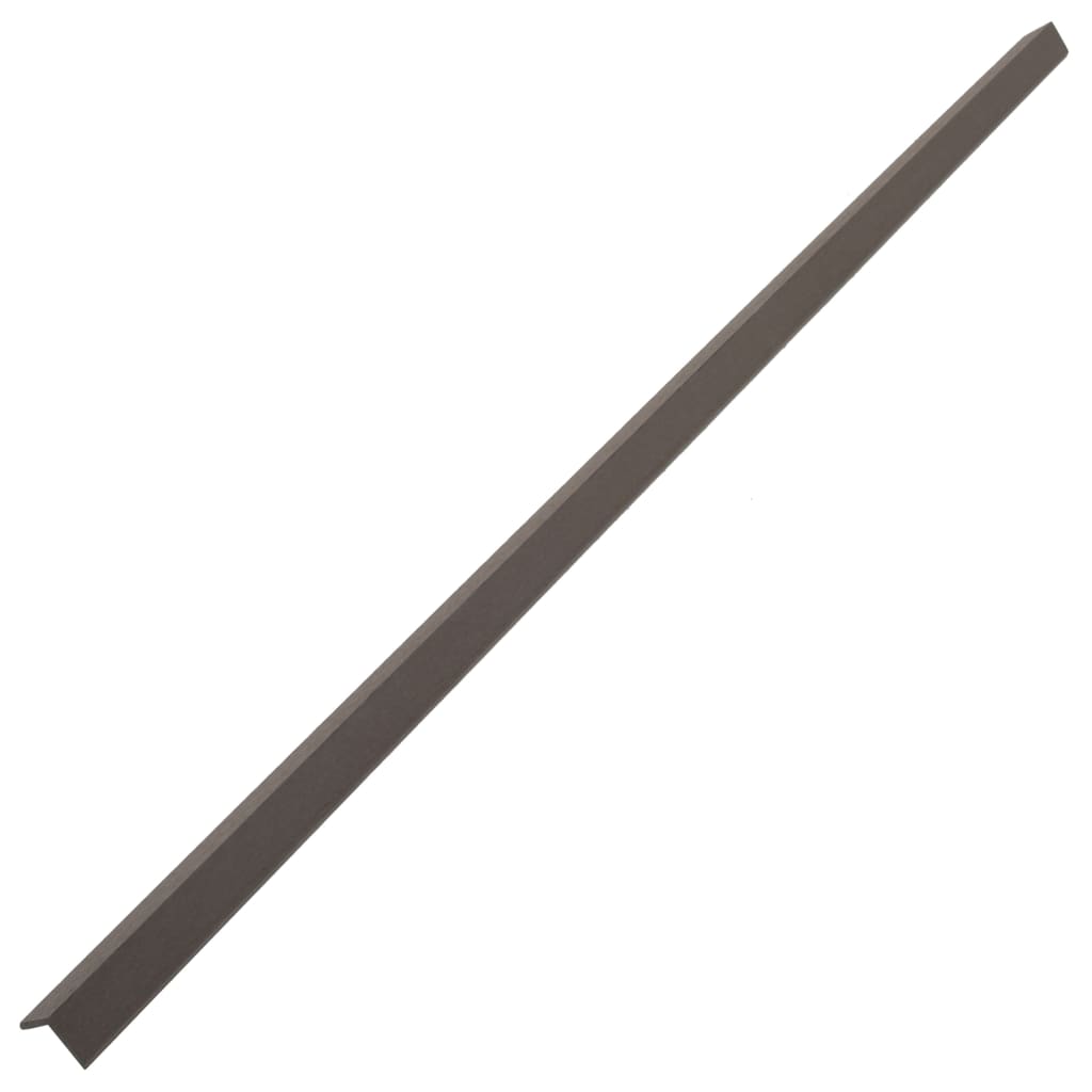 Terassin Reunuslauta Wpc 170 Cm Tummanruskea