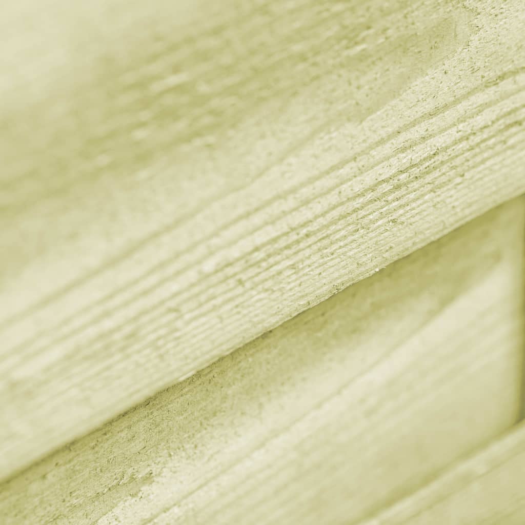 Puutarhaportti Kyllästetty Mänty 100X125 Cm Vihreä