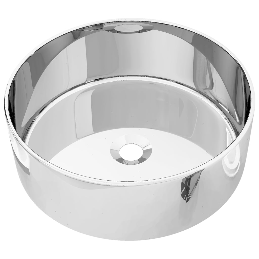 Pesuallas 40X15 Cm Keraaminen Hopea