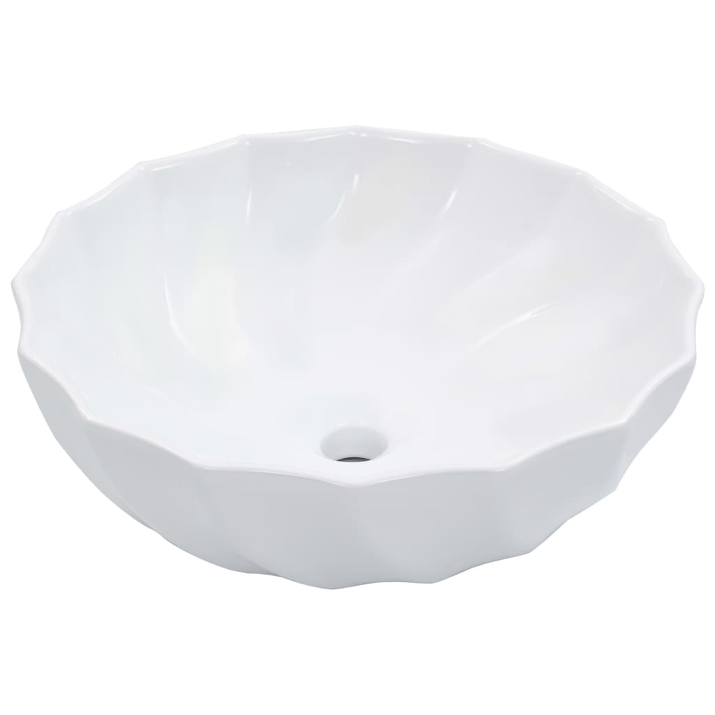 Pesuallas 46X17 Cm Keraaminen Valkoinen