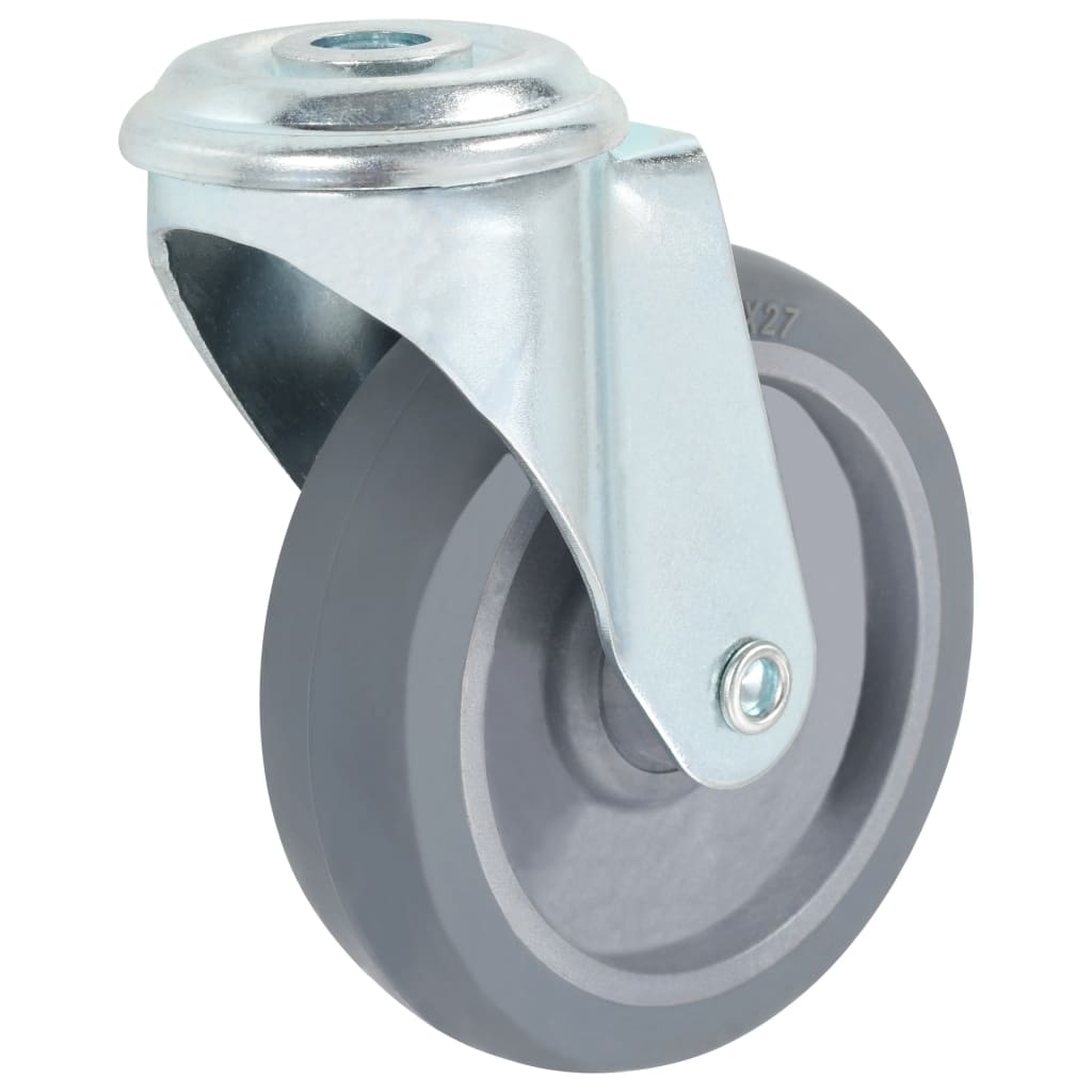 Rullapyörät Pultinrei´illä 4 Kpl 100 Mm