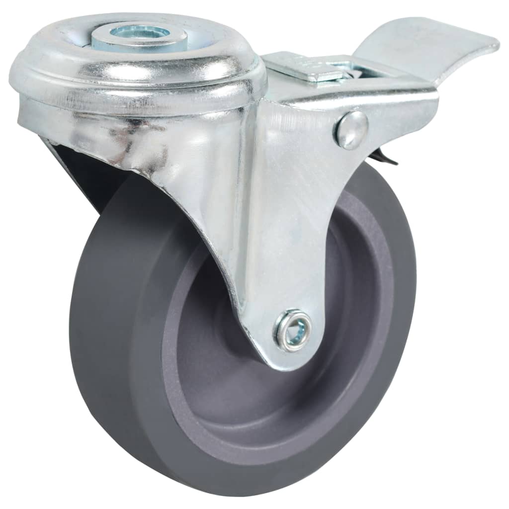 Rullapyörät Pultinrei´illä 4 Kpl 75 Mm