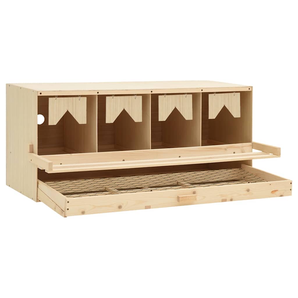 Kanan Munintapesä 4 Osastoa 106X40X45 Cm Mänty