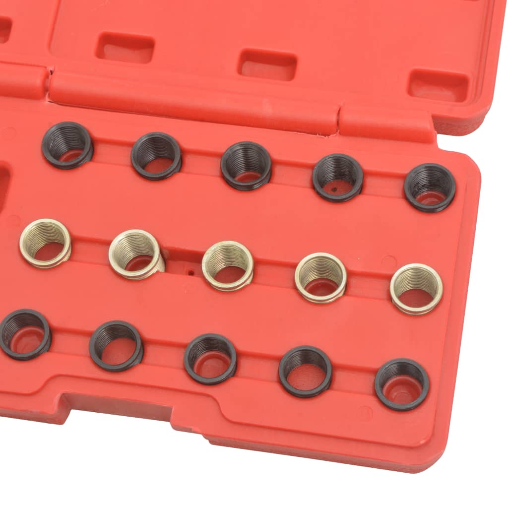 16-Osainen Hehkutulpan Kierteen Korjaustyökalusarja M14X1,25