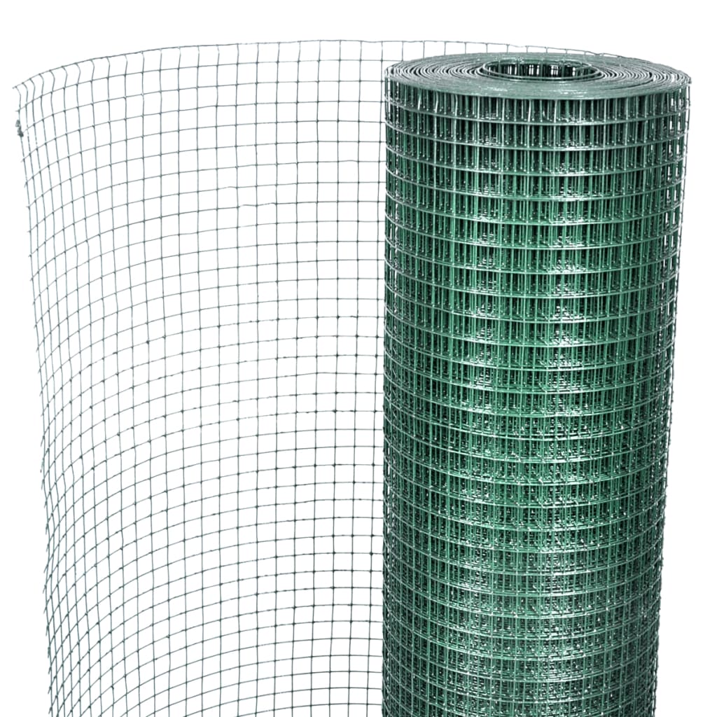 Kanaverkko Galvanoitu Teräs 1X25 M Vihreä