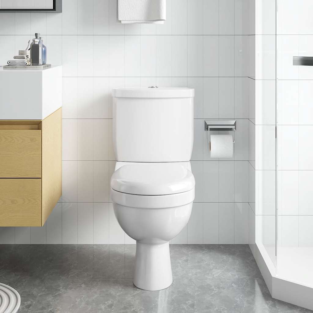 Wc-Pytty Vesisäiliöllä Valkoinen