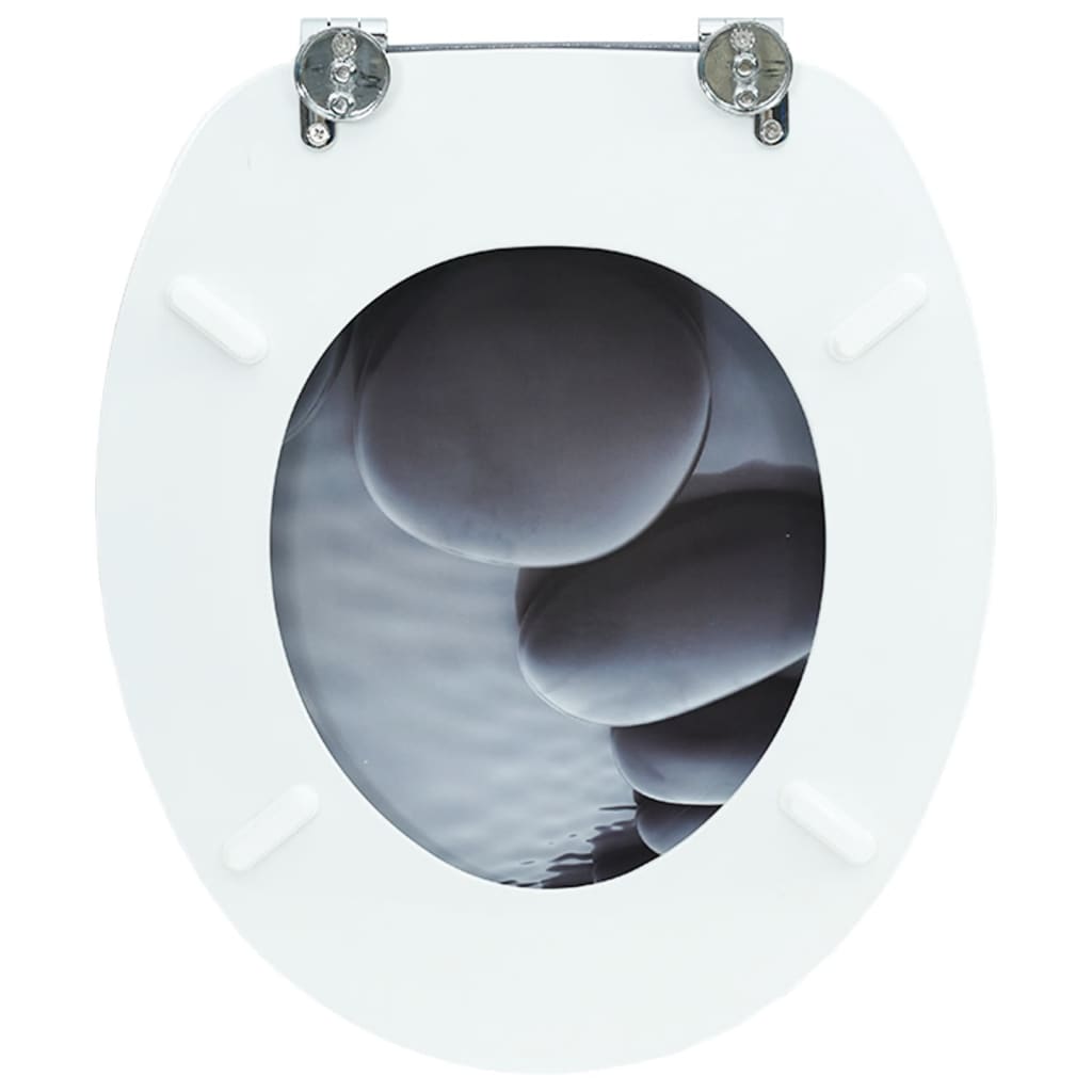 Wc-Istuin Mdf Kannella Kivikuosi