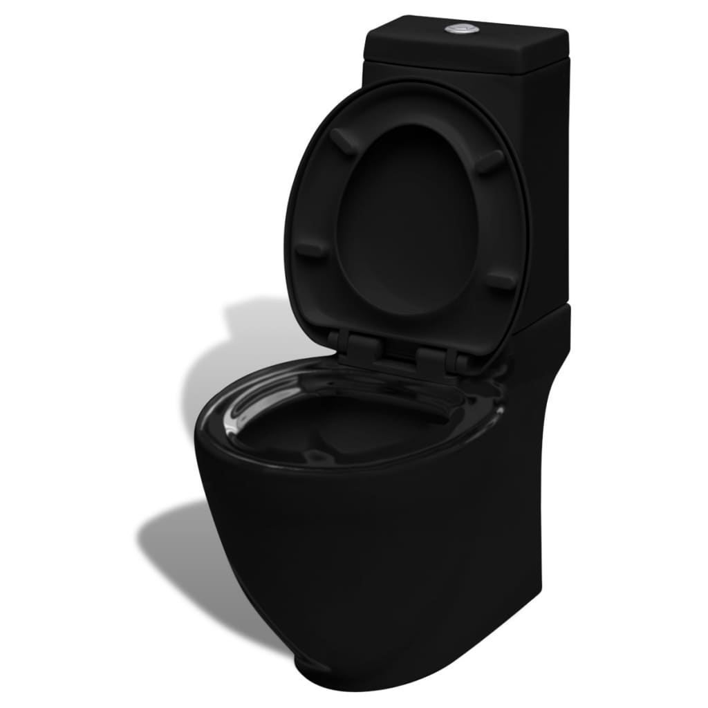 Wc-Pönttö & Bidee Sarja Keraaminen Musta