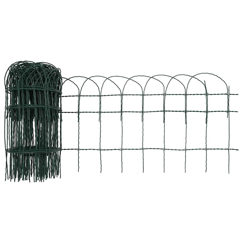 Puutarhan Raja-Aita Jauhemaalattu Rauta 25X0,4 M