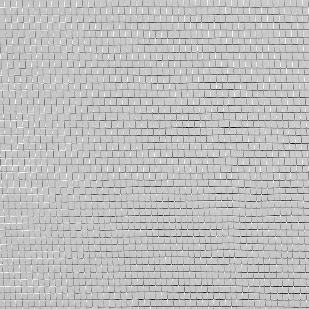 Verkkosuoja Alumiini 100X500 Cm Hopea
