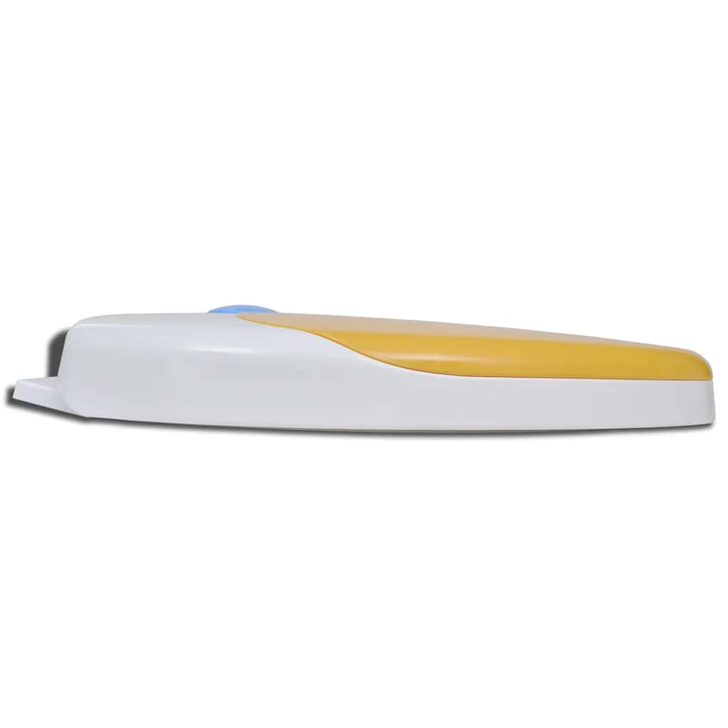 Valkokeltainen Soft-Close Wc-Istuin Aikuiset/Lapset