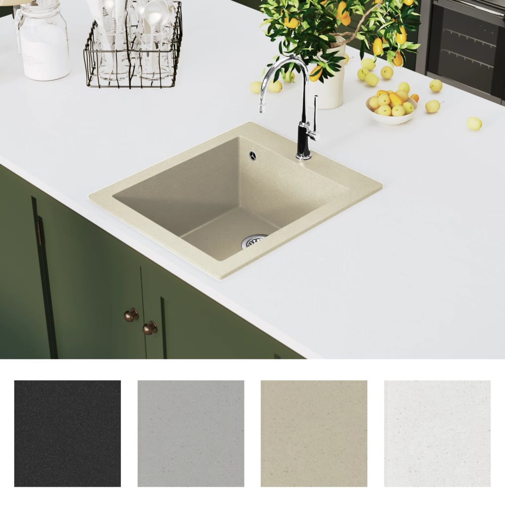 Keittiön Pesuallas Graniitti Beige