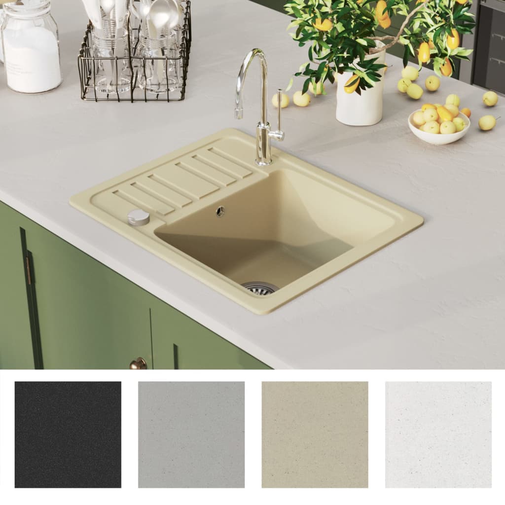 Keittiön Pesuallas Graniitti Beige