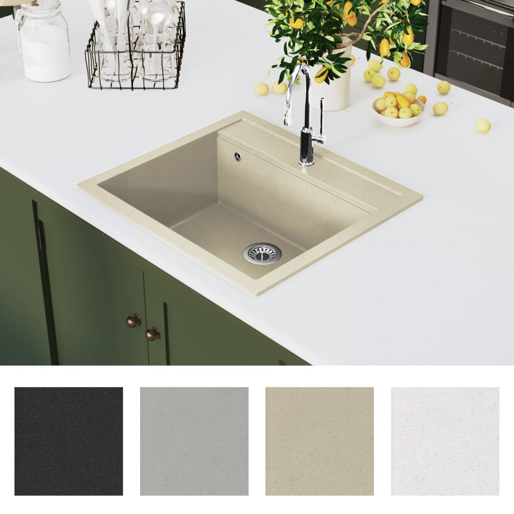 Keittiön Pesuallas Graniitti Beige