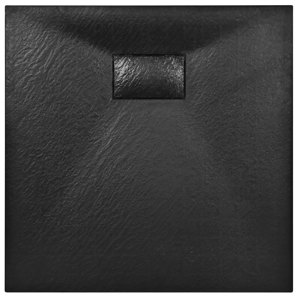 Suihkualusta 80X80 Cm Smc Musta