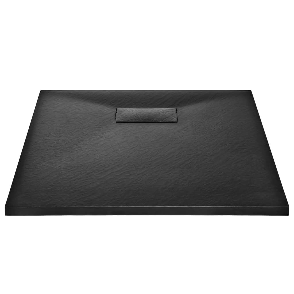 Suihkualusta 90X70 Cm Smc Musta