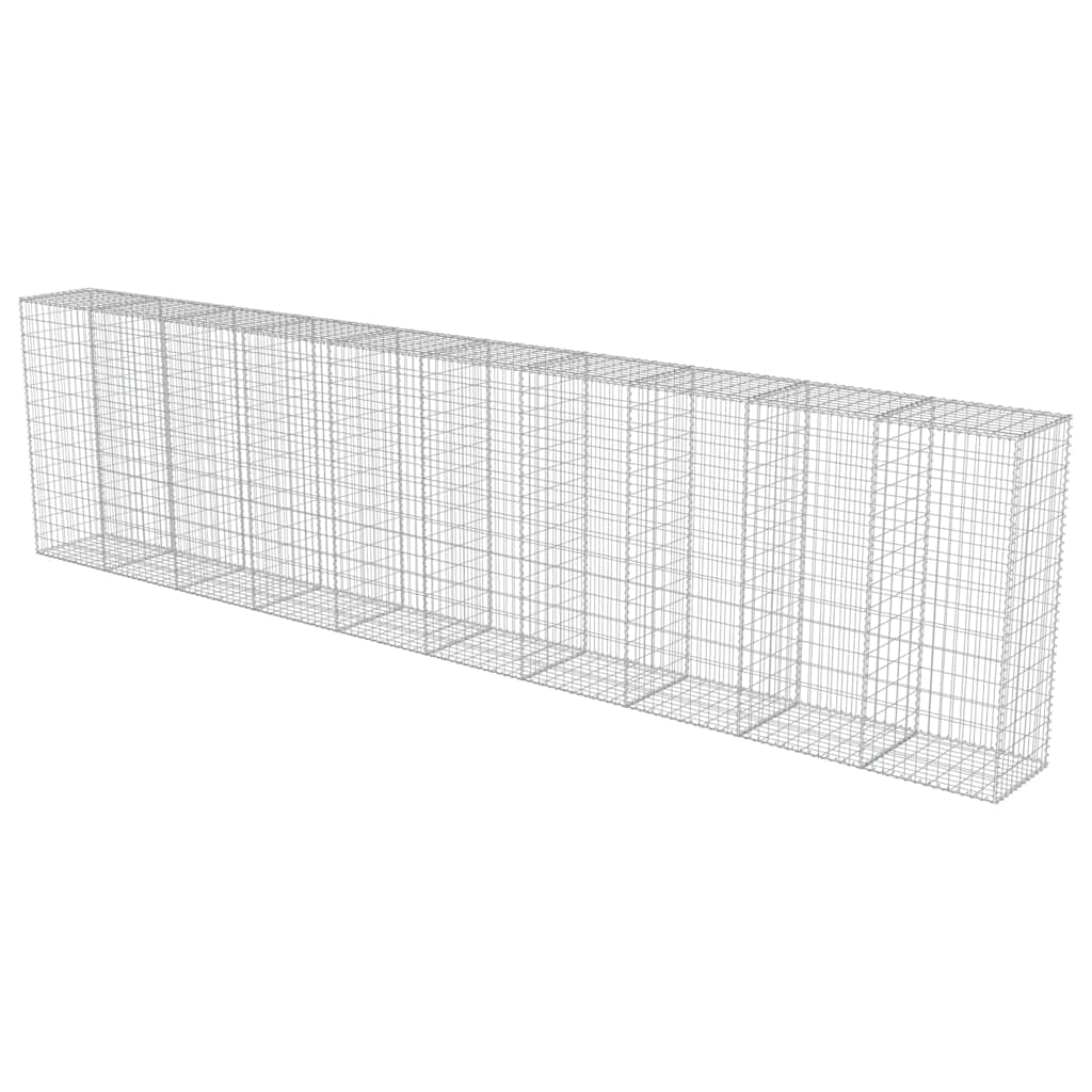 Gabion-Kivikori Kansilla Galvanoitu Teräs 600X50X150 Cm
