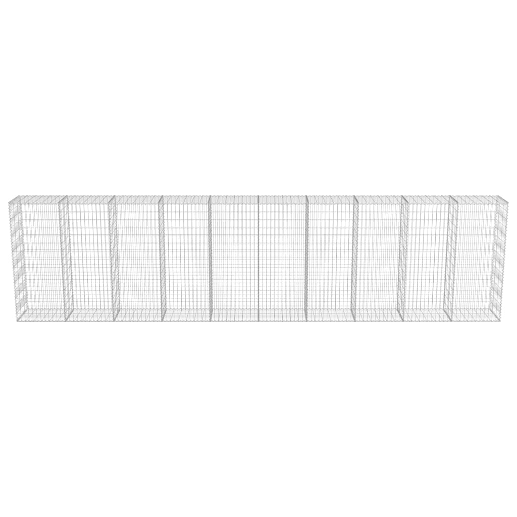 Gabion-Kivikori Kansilla Galvanoitu Teräs 600X50X150 Cm