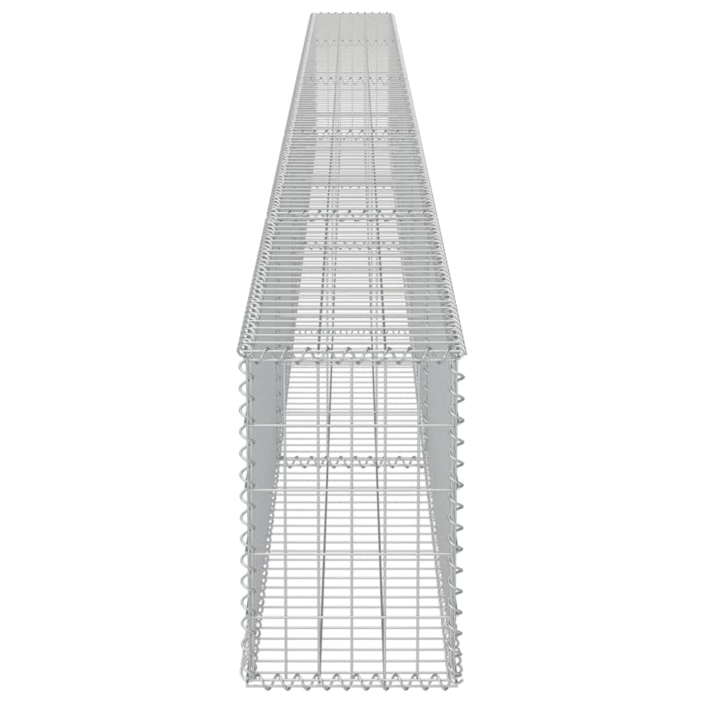 Gabion-Kivikori Kansilla Galvanoitu Teräs 600X30X50 Cm