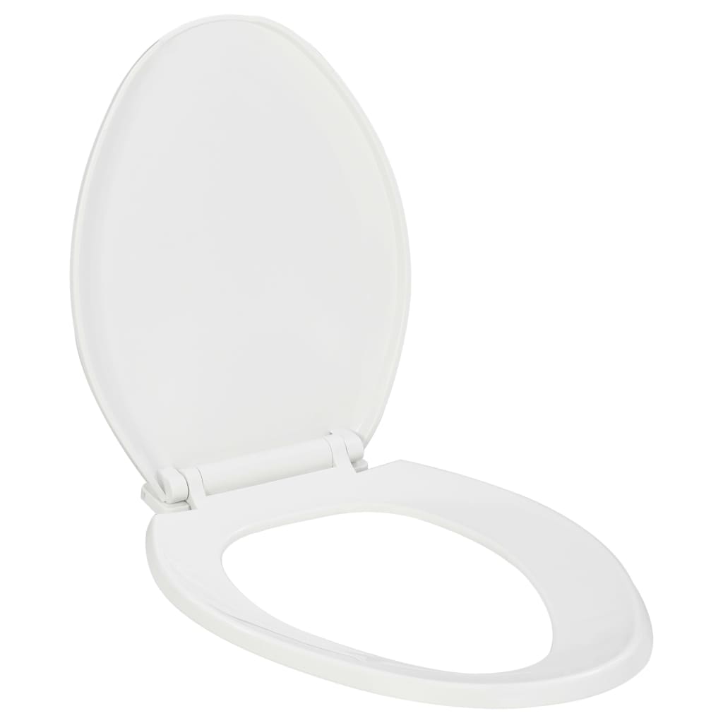 Soft-Close Wc-Istuin Pikakiinnityksellä Valkoinen