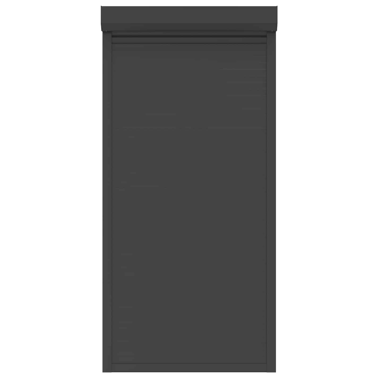 Rullakaihdin Antrasiitti 100 X 210 Cm Alumiini Ja Polyuretaani