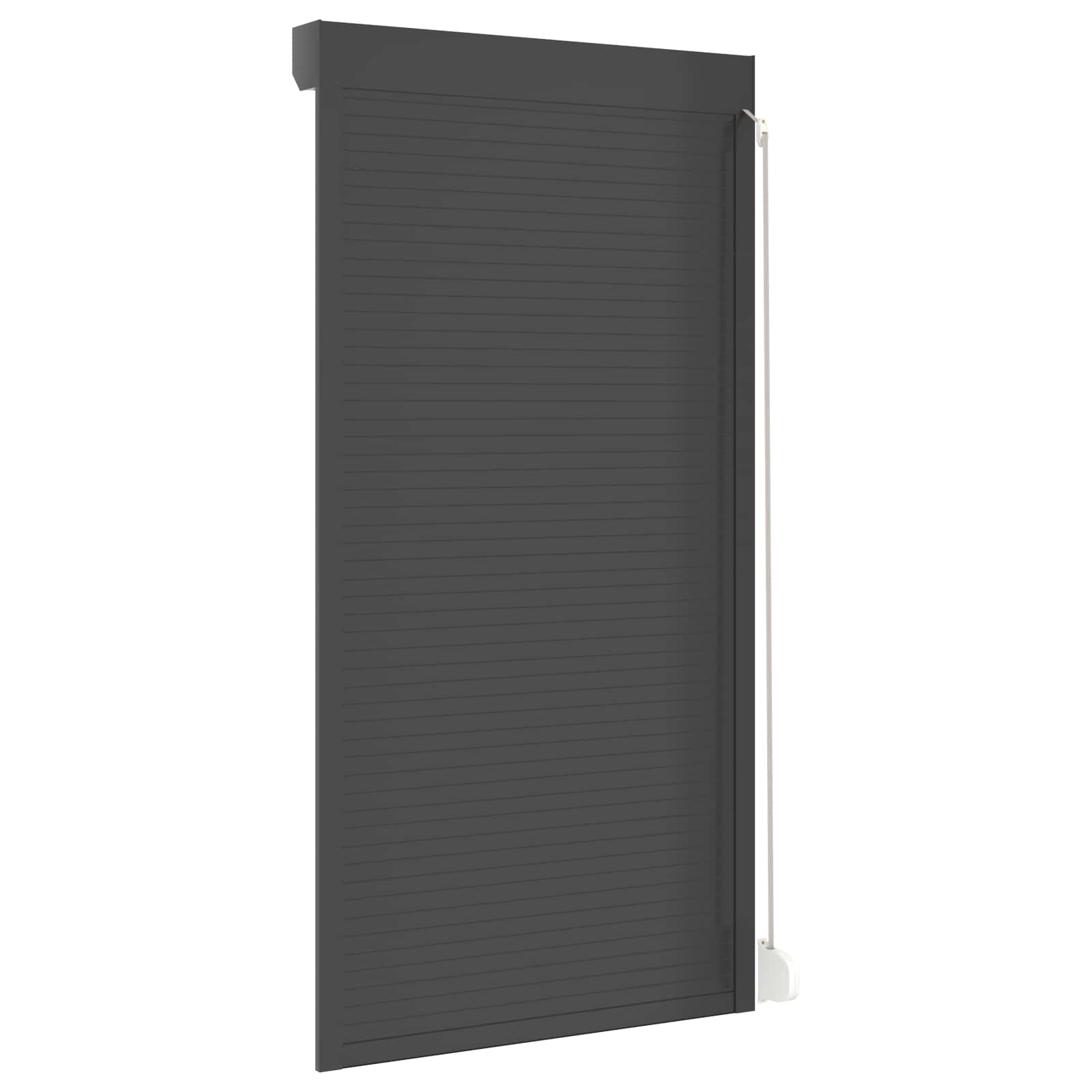 Rullakaihdin Antrasiitti 110 X 220 Cm Alumiini Ja Polyuretaani