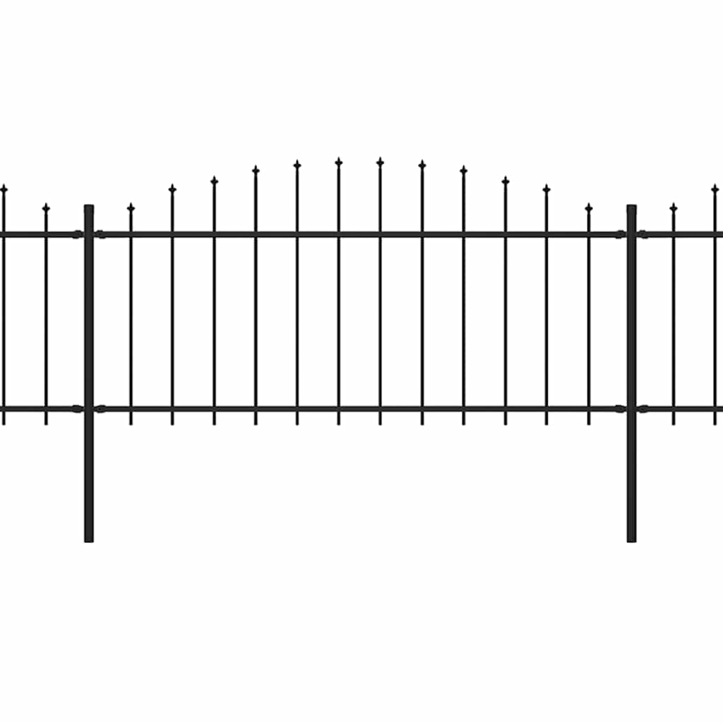 Puutarha-Aita Keihäskärjillä Teräs (0,5-0,75)X3,4 M Musta