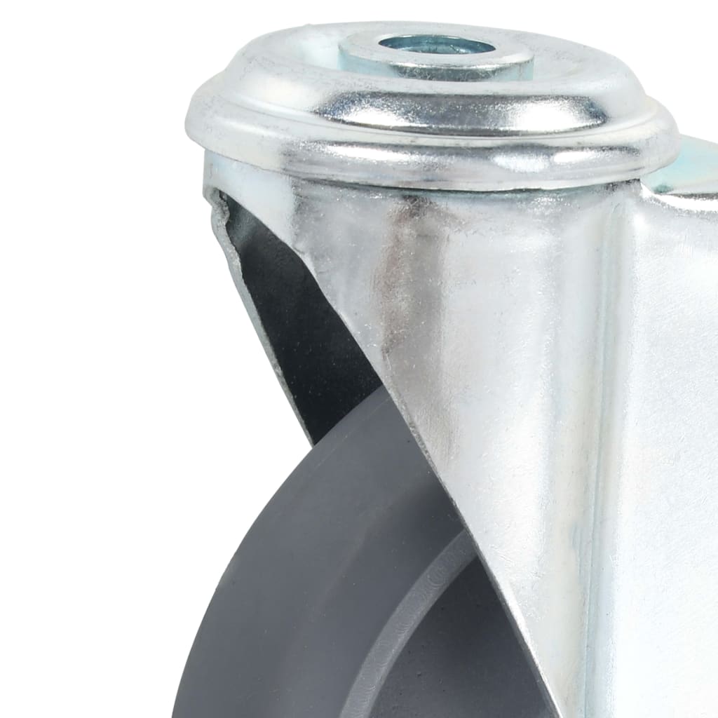 8 Kpl Pulttireikäisiä Kääntyviä Pyöriä 125 Mm