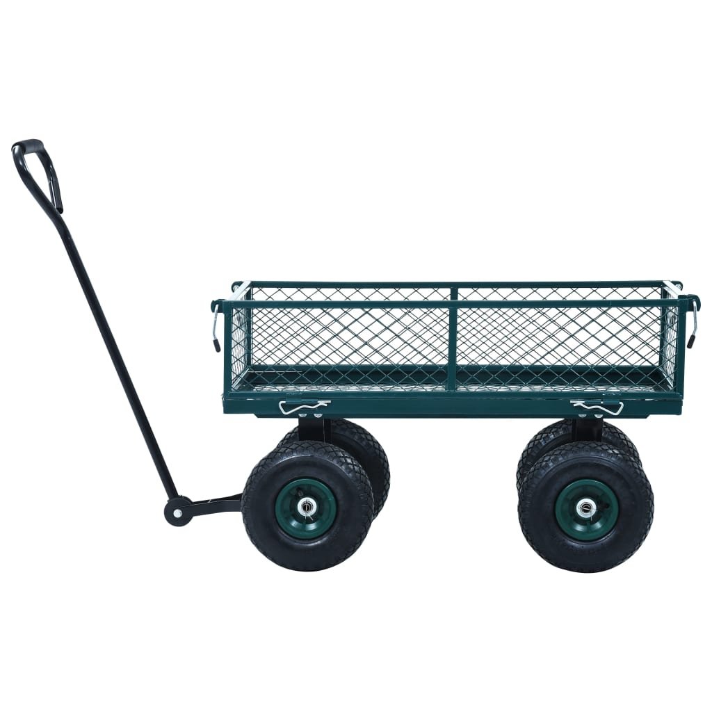 Puutarhan Vetokärry Vihreä 250 Kg