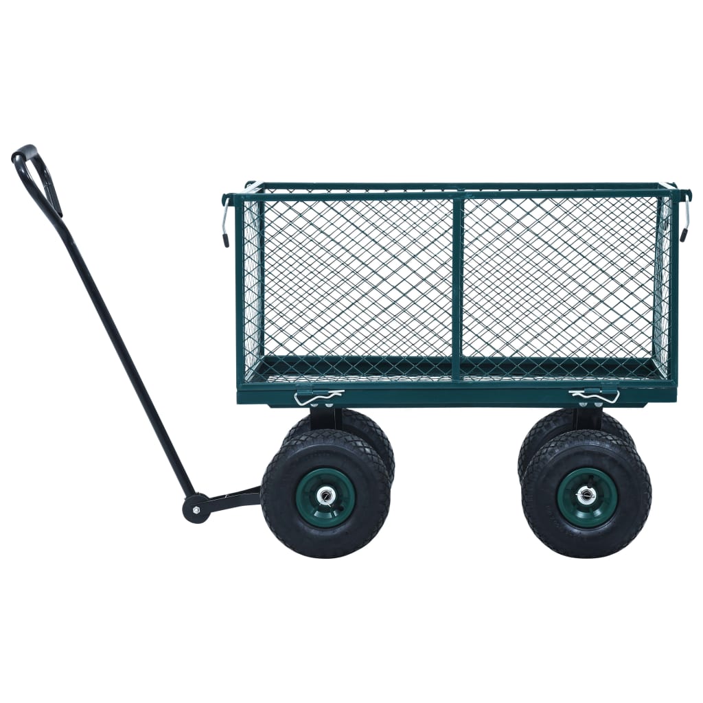 Puutarhan Vetokärry Vihreä 350 Kg