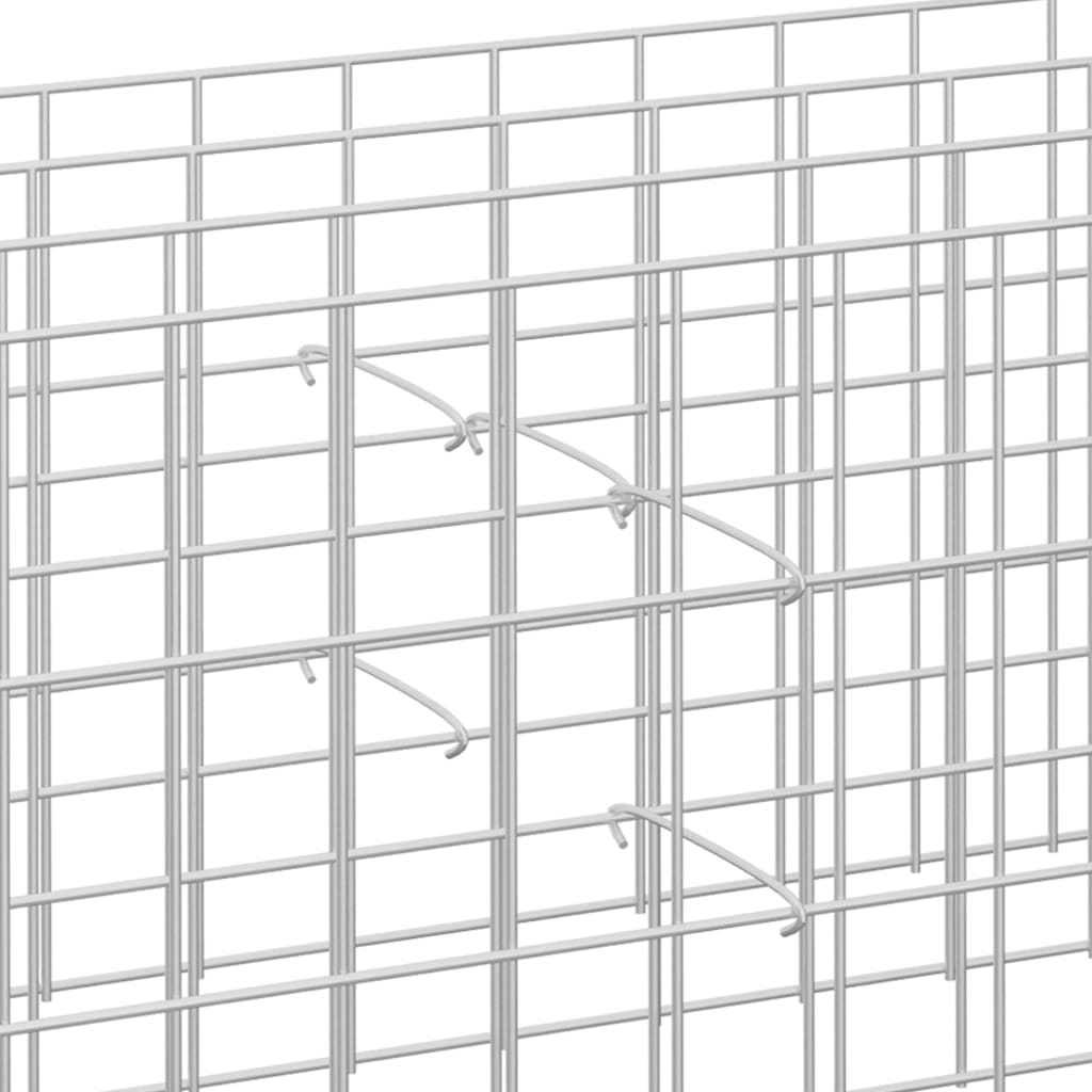 Kivikorien Koukut 100 Kpl Galvanoitu Teräs 50 Cm