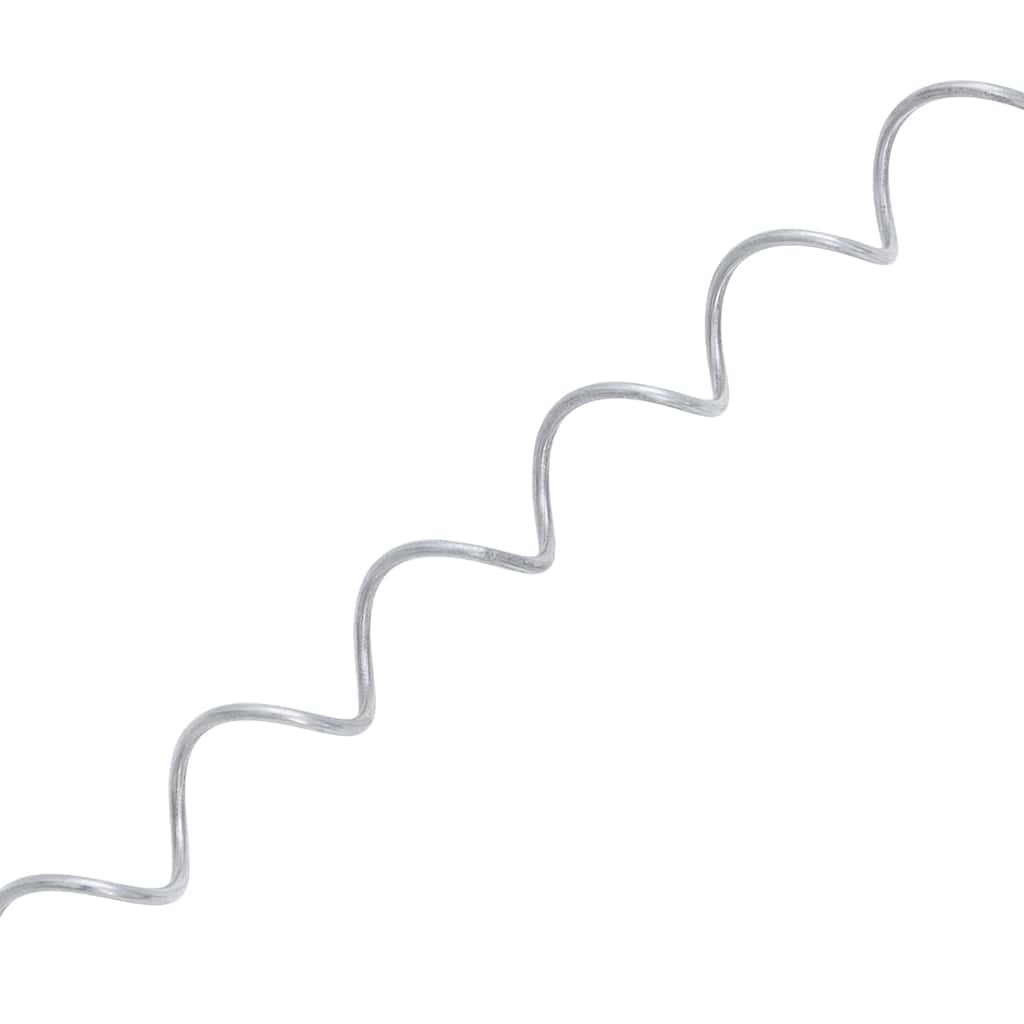 Kivikorispiraalit 24 Kpl Galvanoitu Teräs 100 Cm