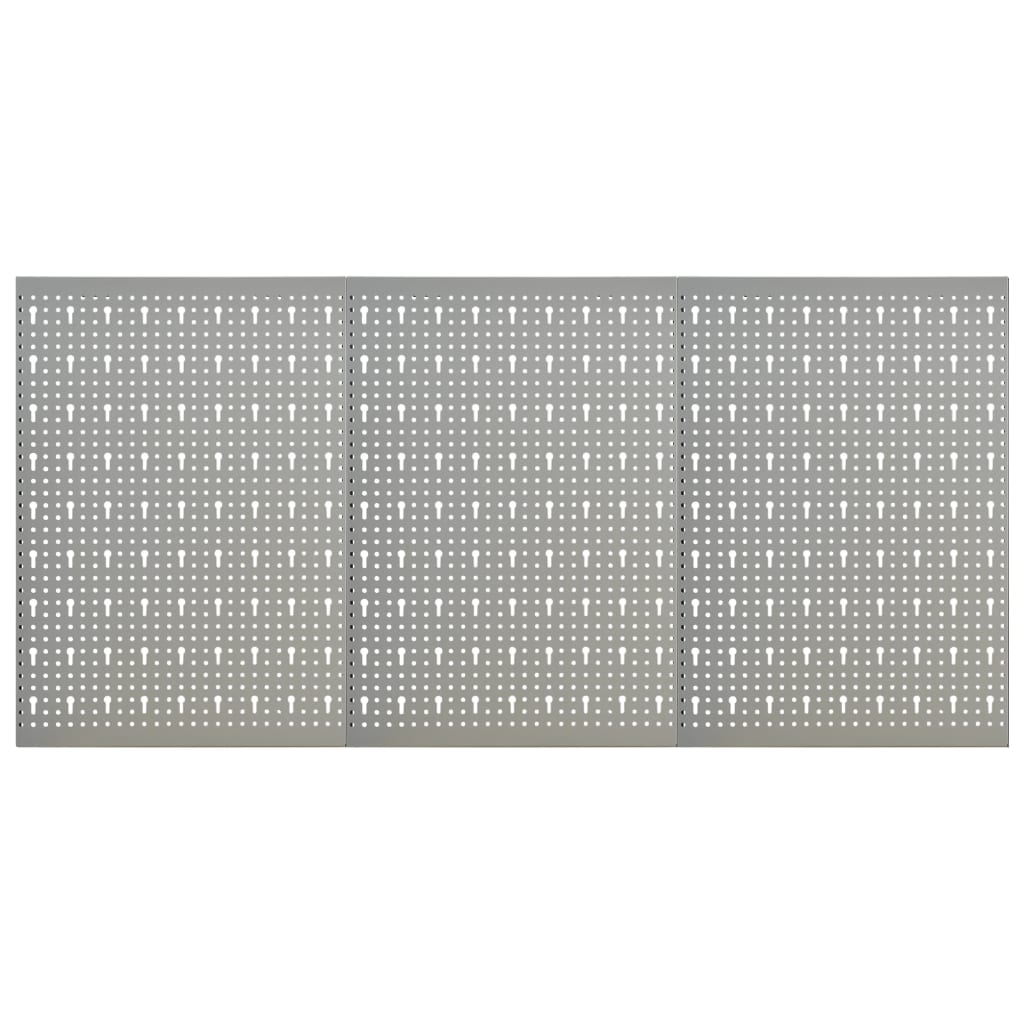 Seinään Kiinnitettävät Työkalutaulut 3 Kpl 40X58 Cm Teräs