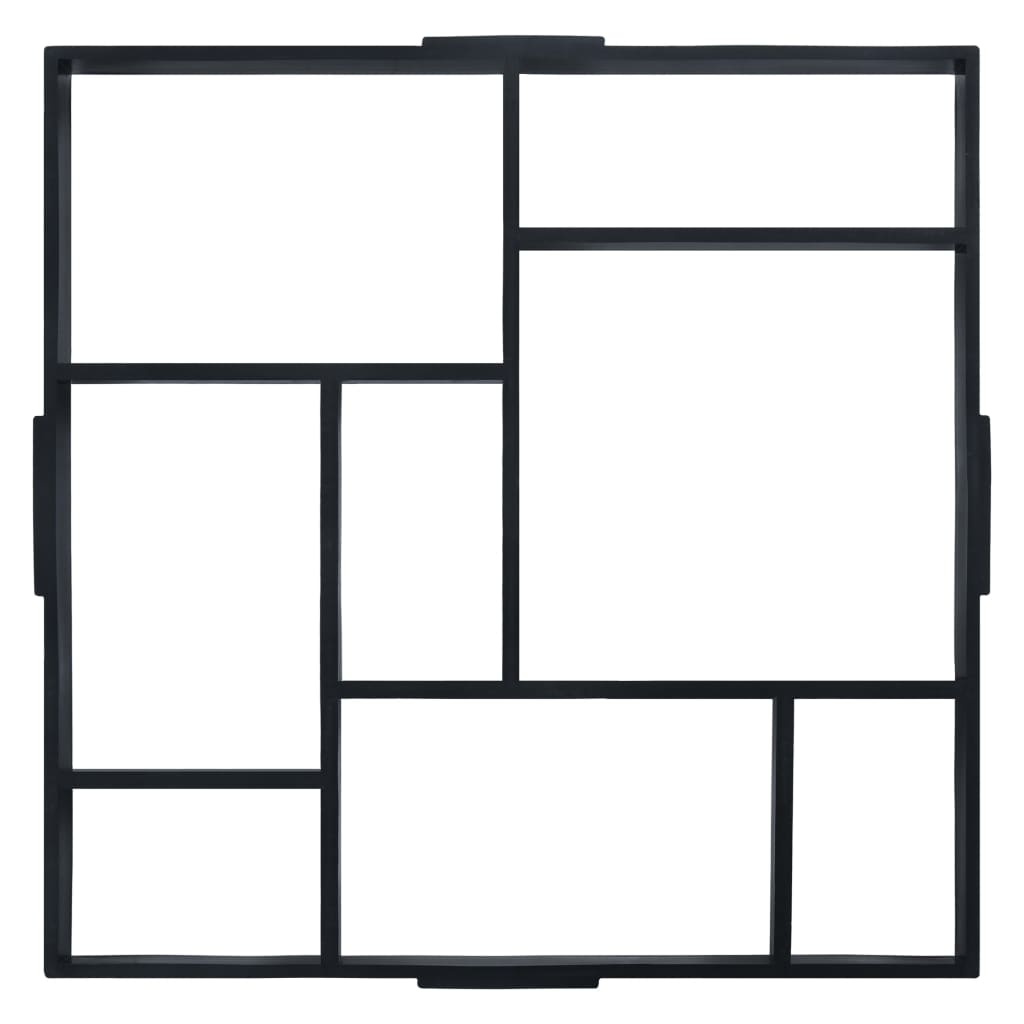 Polkujen Luomismuotit 2 Kpl 50,4X50,4X4,3 Cm Muovi