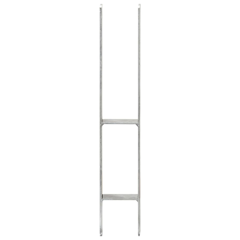 Aita-Ankkurit 6 Kpl Hopea 9X6X60 Cm Galvanoitu Teräs