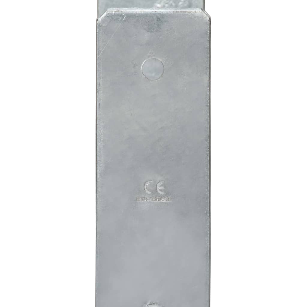 Aita-Ankkurit 6 Kpl Hopea 9X6X60 Cm Galvanoitu Teräs