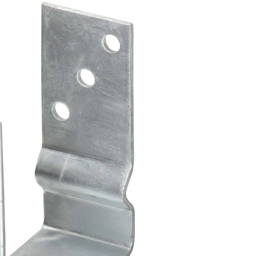 Aita-Ankkurit 12 Kpl Hopea 9X6X15 Cm Galvanoitu Teräs