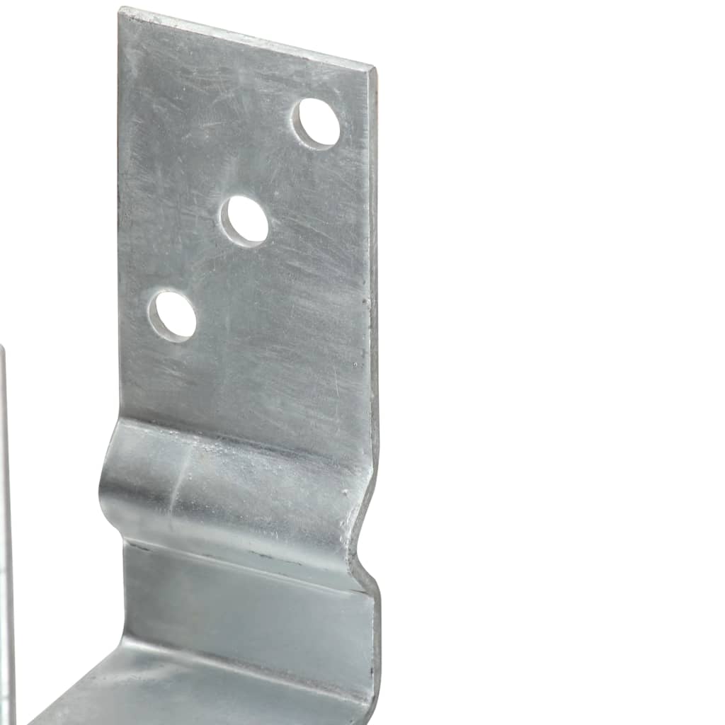 Aita-Ankkurit 6 Kpl Hopea 12X6X15 Cm Galvanoitu Teräs