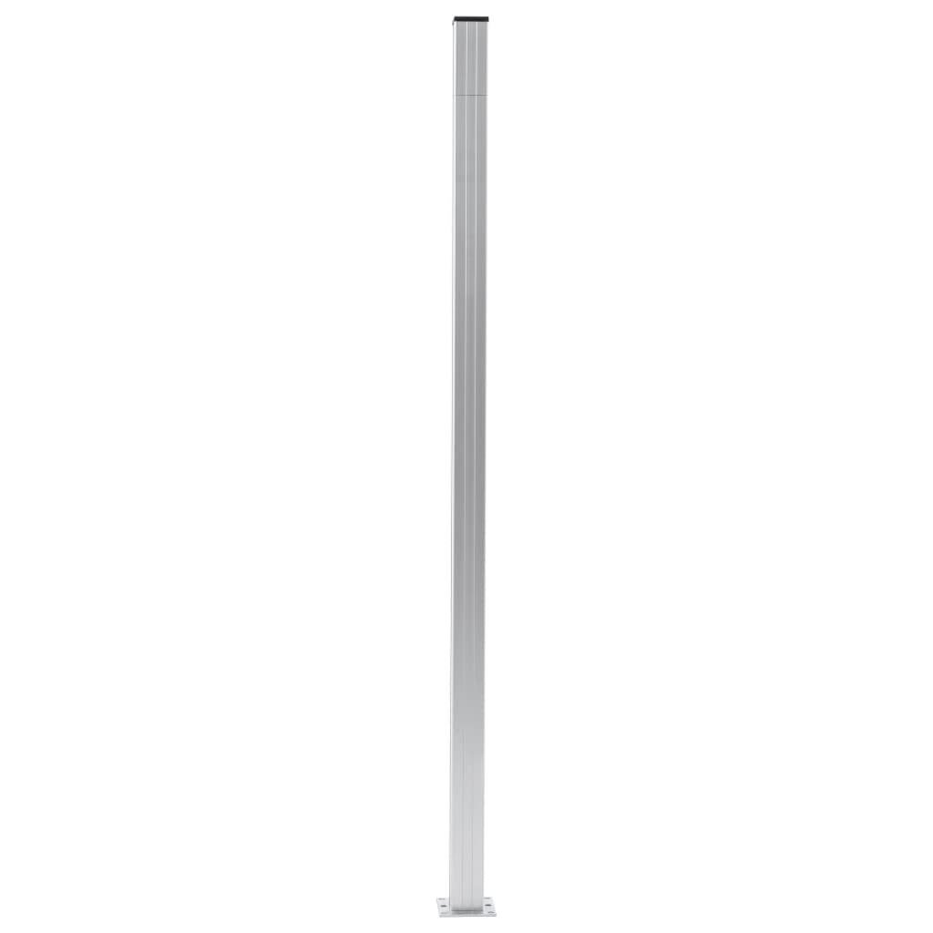 Aitatolpat 3 Kpl Alumiini 185 Cm